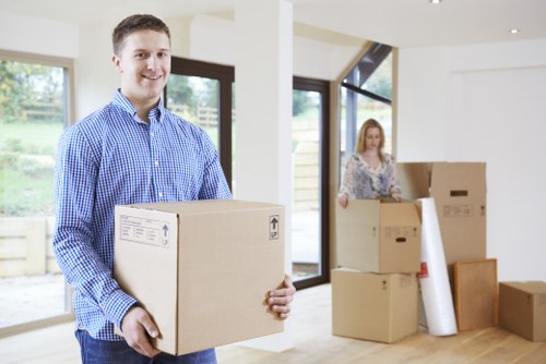 Croydon flat move with loading and carrying support