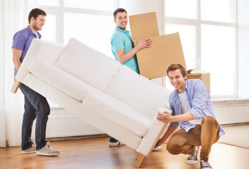 Commercial furniture pick-up for offices and shops in Croydon