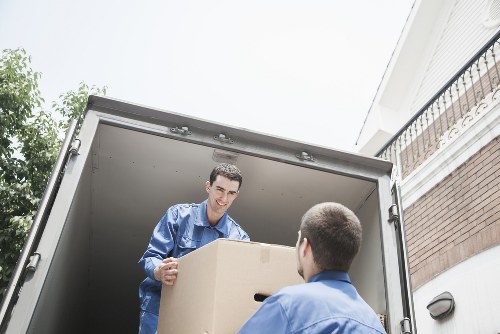 Local office removals team handling business relocation in Croydon