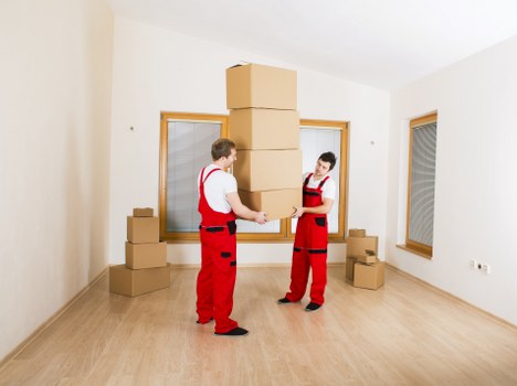 Local removal van loaded for a same-day move across Croydon