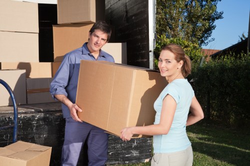 Preparing desks, boxes, and technology for an office move